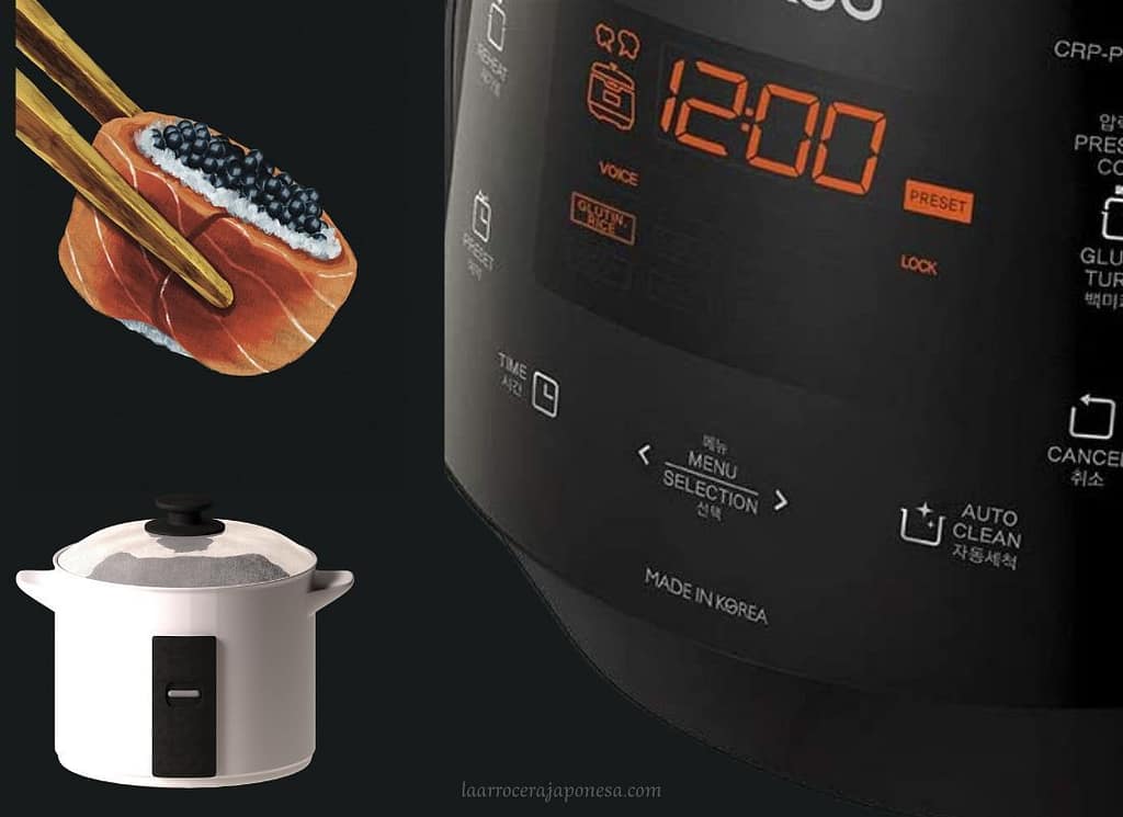 Diferencias entre arrocera japonesa y convencional