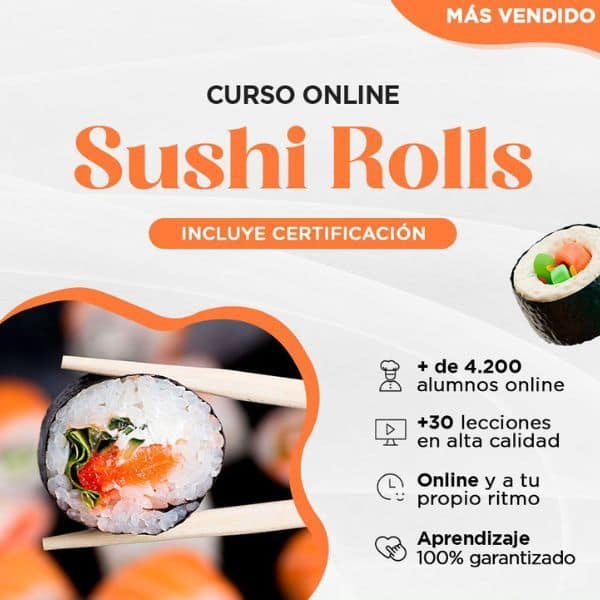 Mejor curso online de sushi