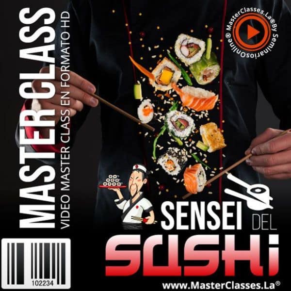 Curso de sushi online Sensei